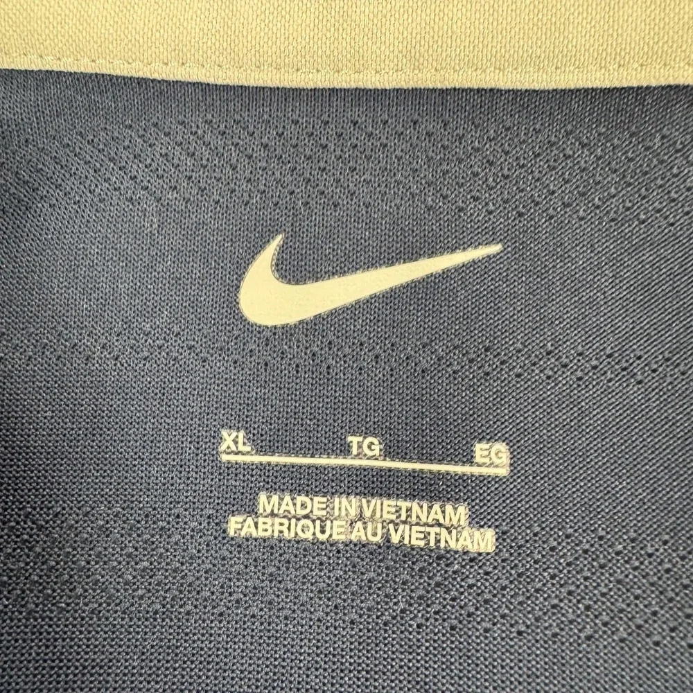 Nike Golf Victory‎ Polo Shirt Mens XL Blue Golf Performance Athletic DC2115-451
